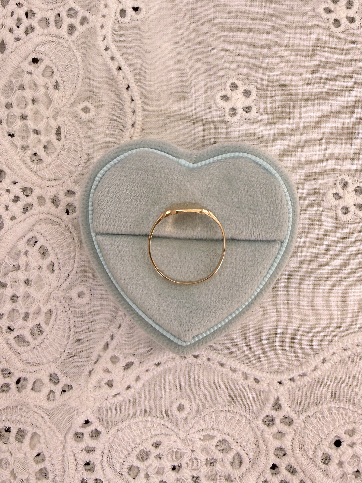 Rectangle Signet Vintage Ring