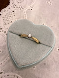 Mini Diamond Solitaire Ring