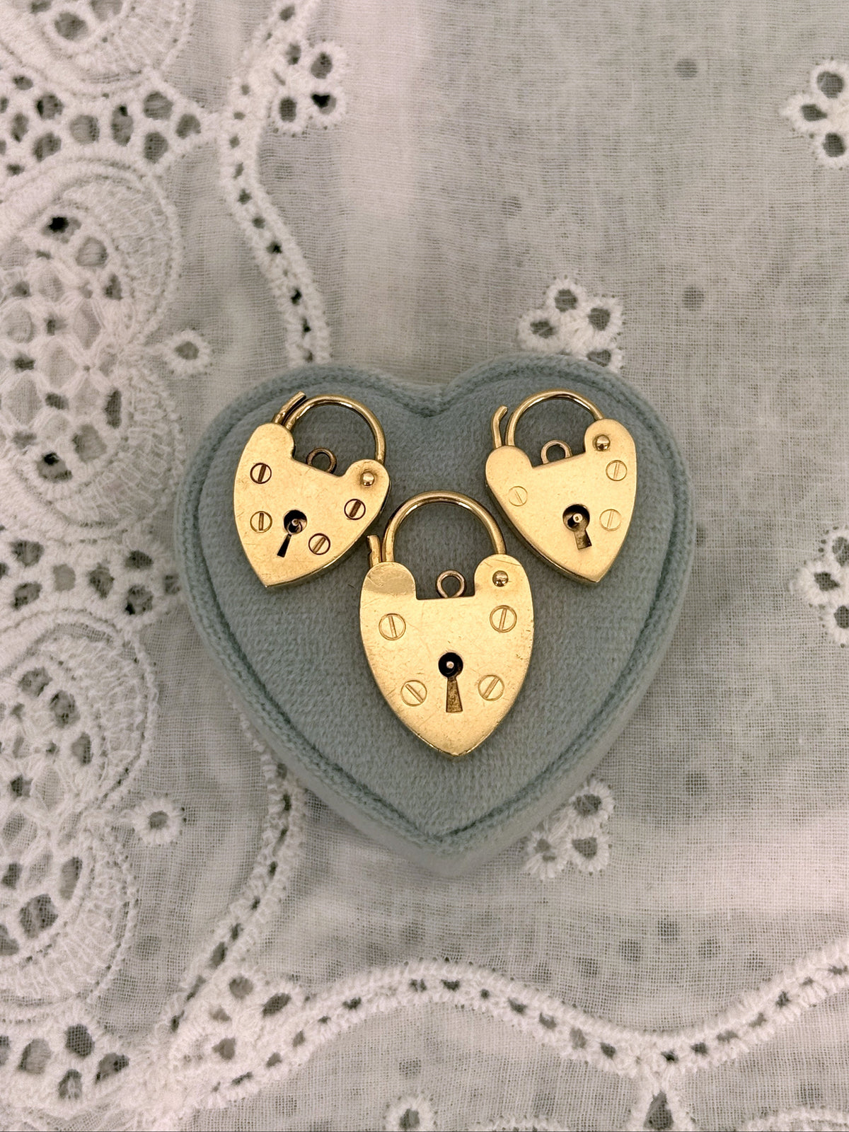 Big Padlock Charm