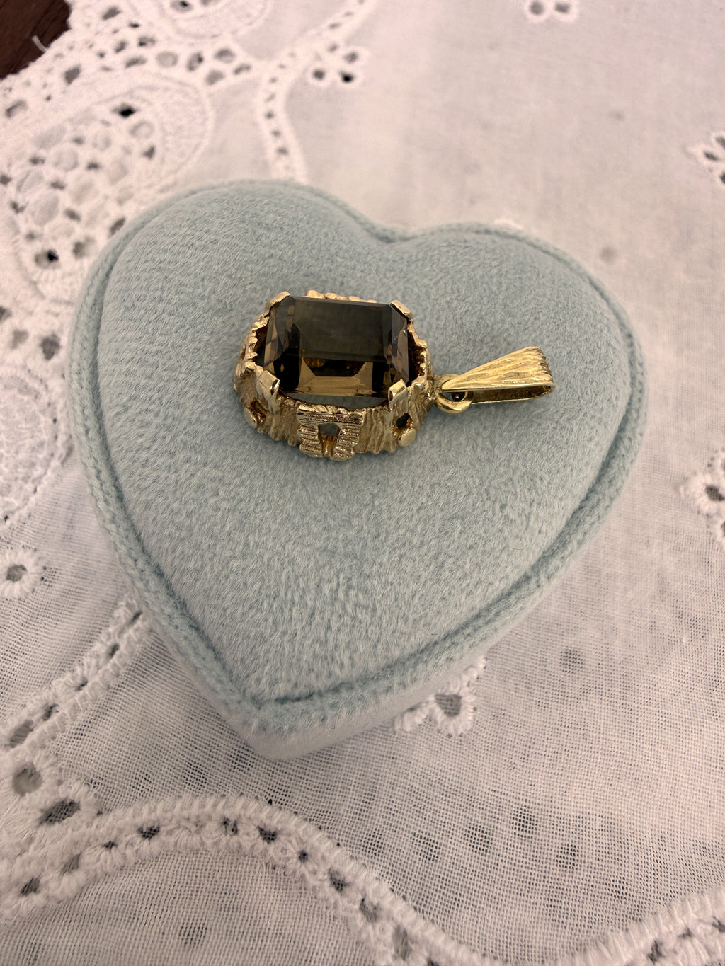 Smokey Quartz Charm