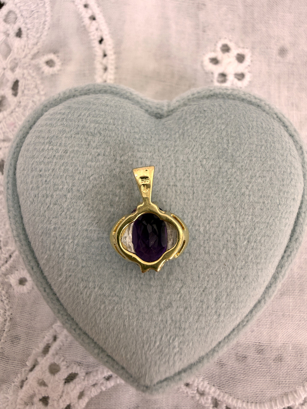 Amethyst Charm