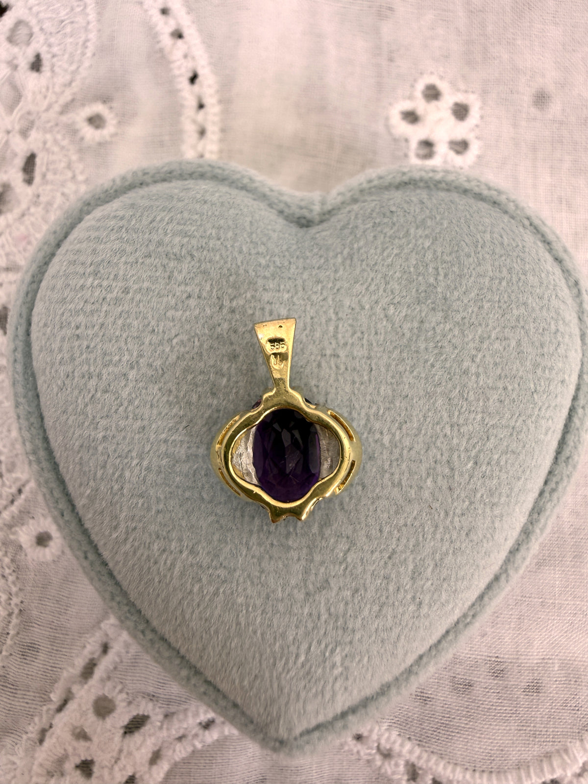 Amethyst Charm
