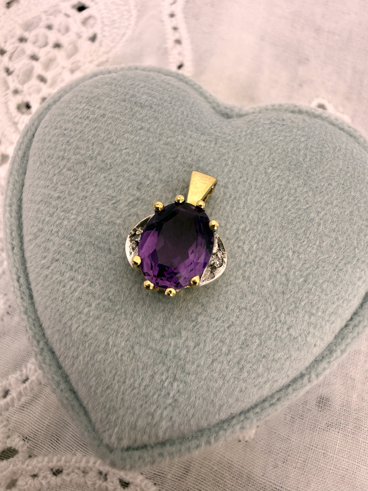 Amethyst Charm