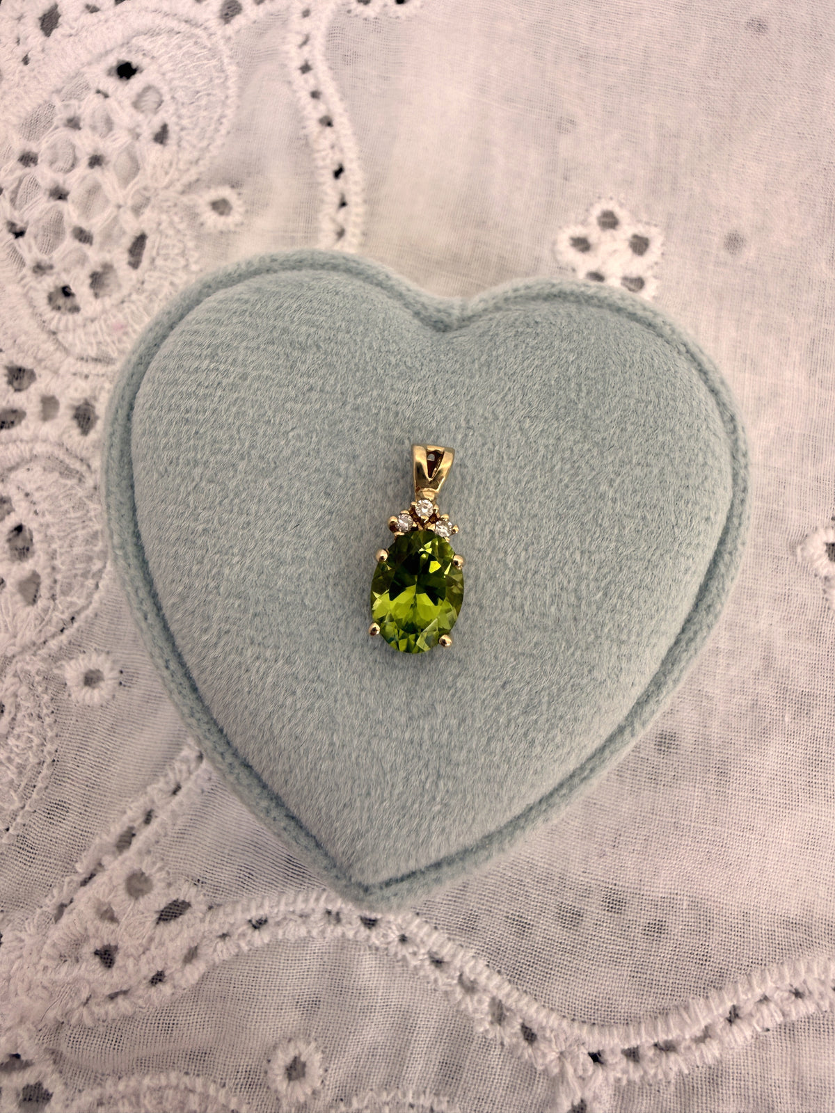 Peridot Charm