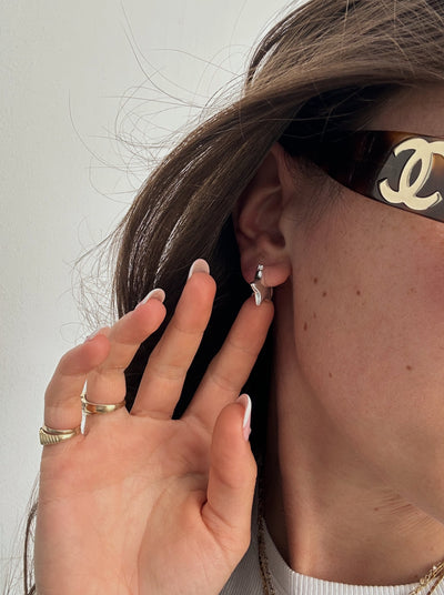 Stargirl Hoops Silver