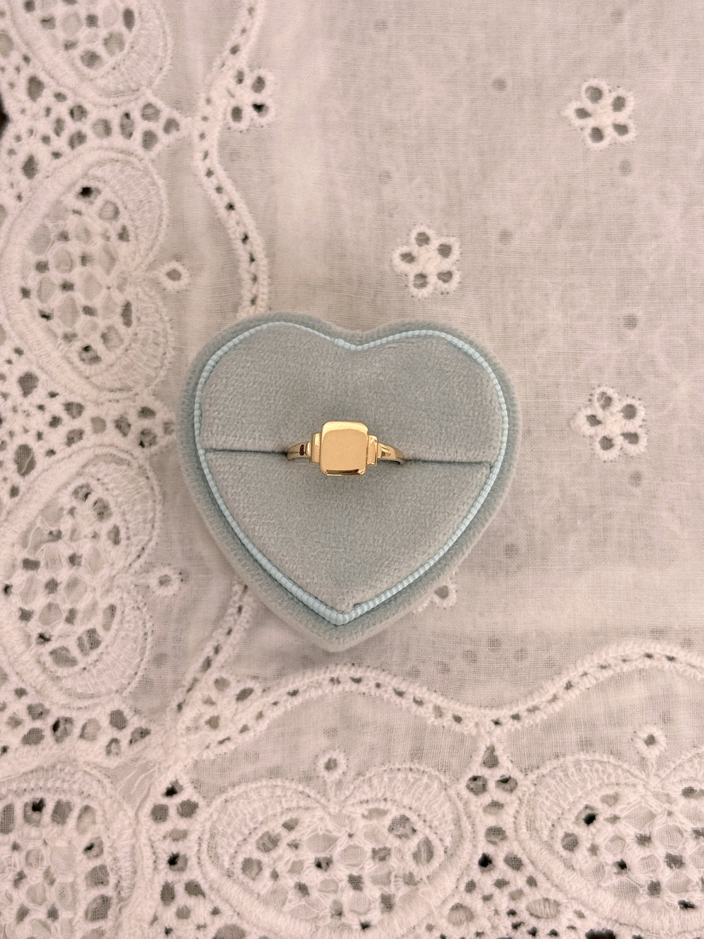 Rectangle Signet Vintage Ring