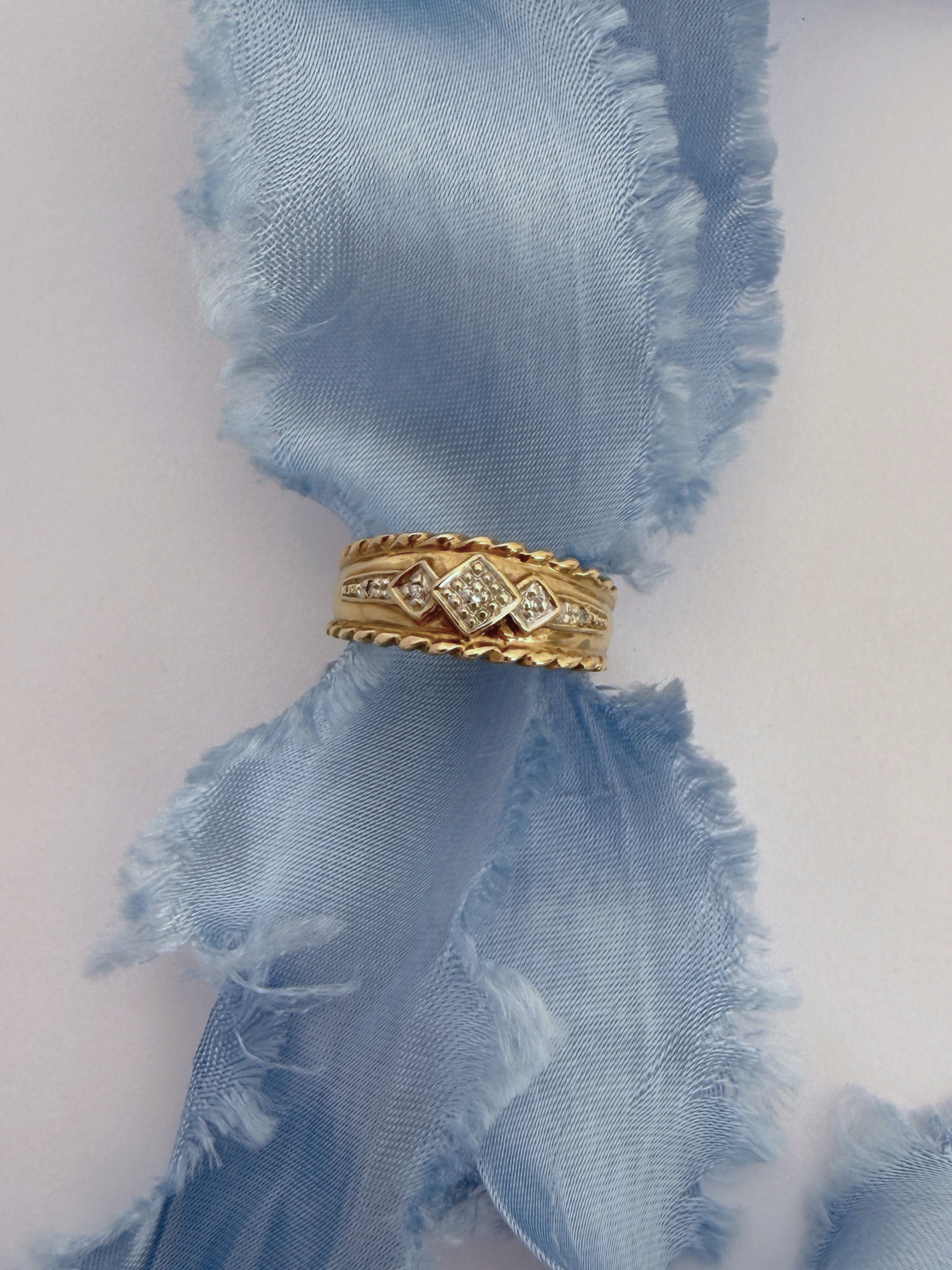 Victorian Style Ring Vintage Gold