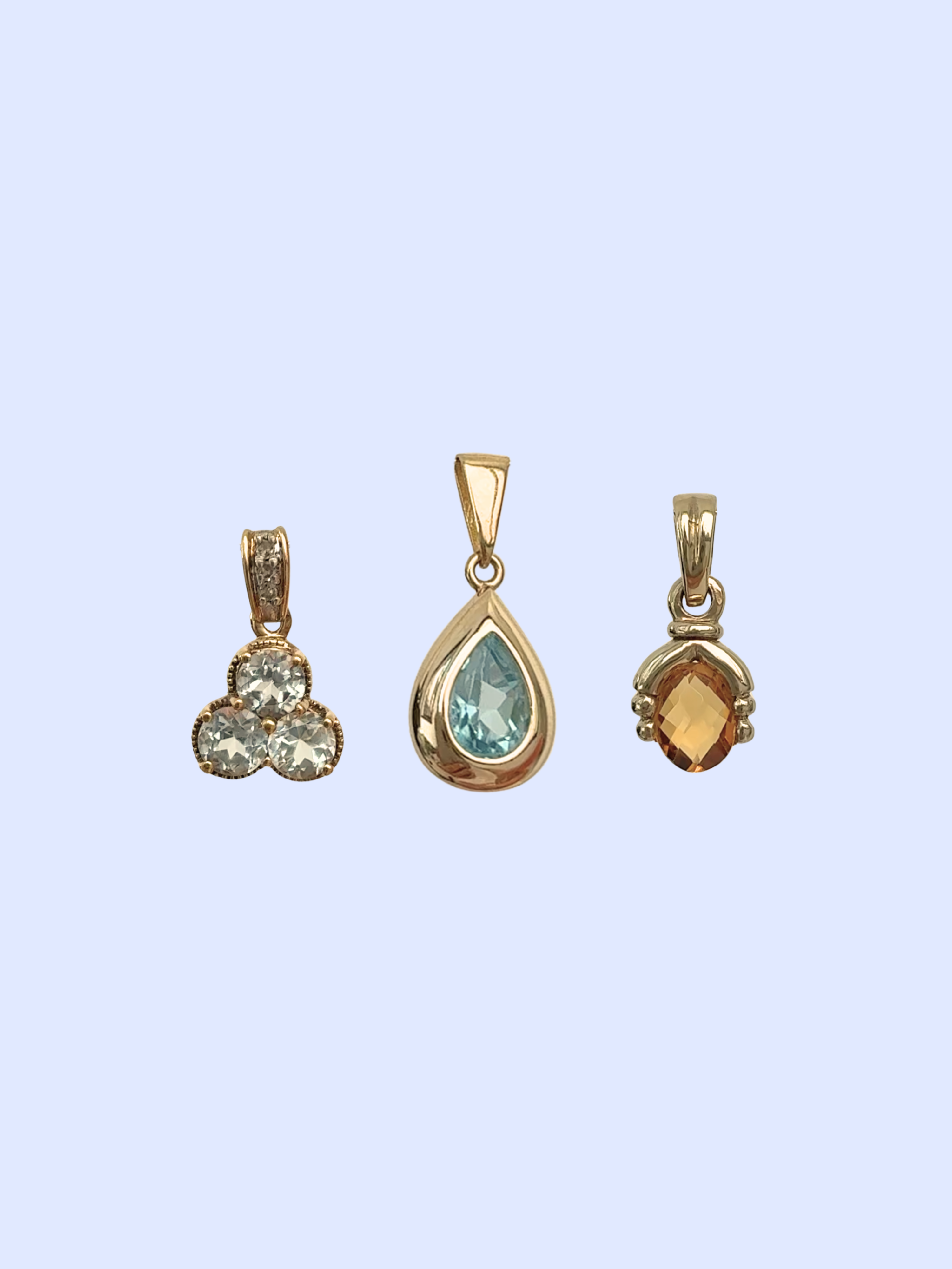 Gem Charms Vintage Gold