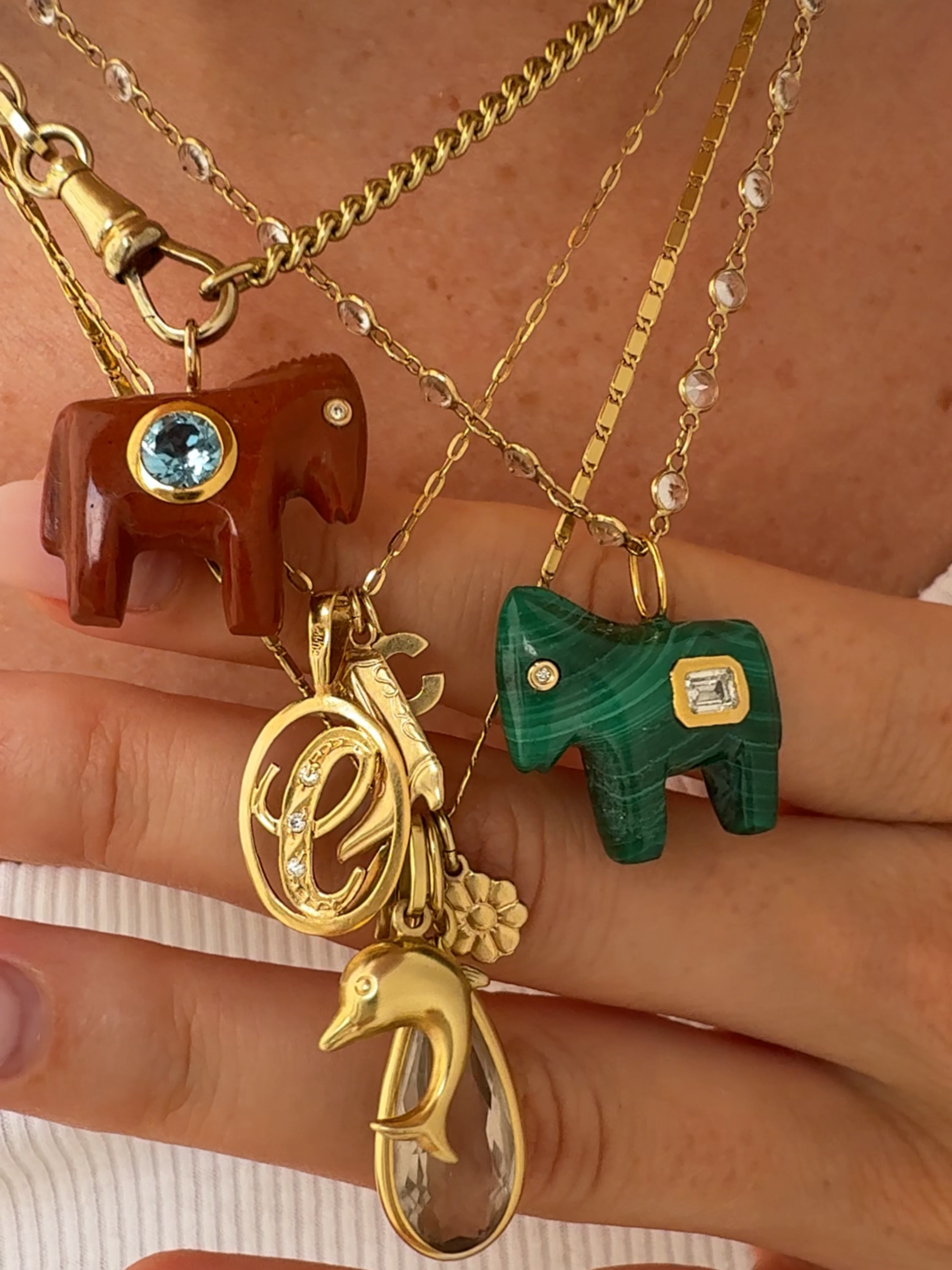 Horse Talisman Charm Jasper