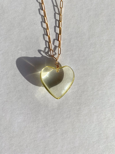 Buy Puffy Heart Necklace | Puffy Heart Necklace | Buy Premium Jewelry Products | HolaAmorEstudios